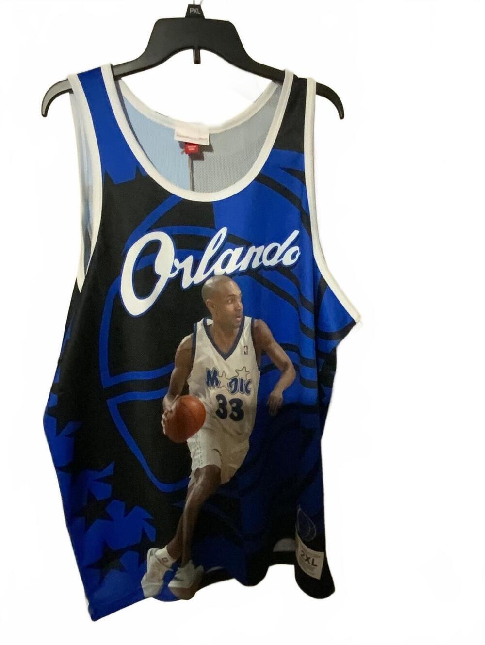Mitchell & Ness NBA Orlando Magic Grant Hill Sublimated Player Tank Top 2XL